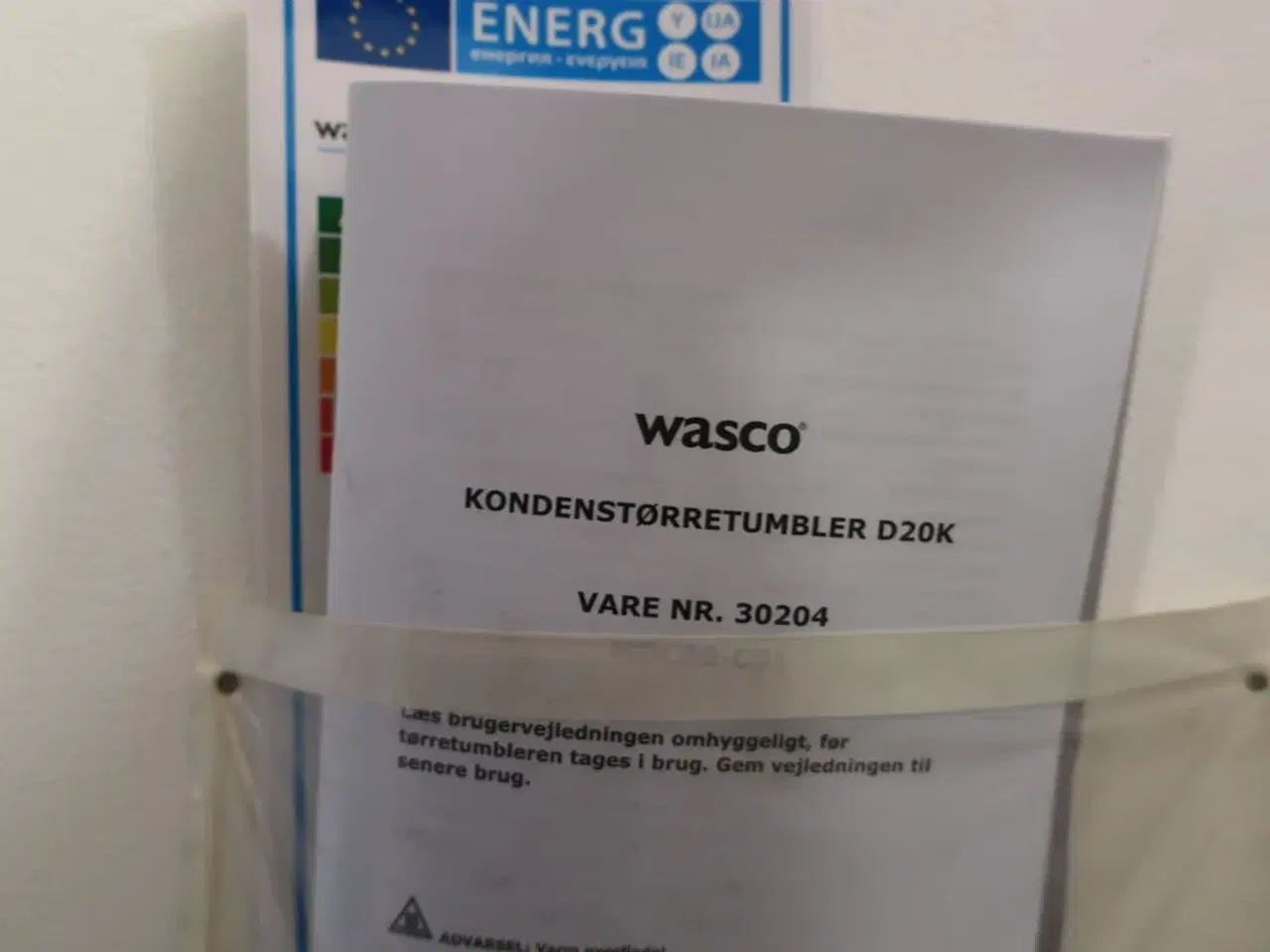 Billede 3 - Tørretumbler WASCO D20K