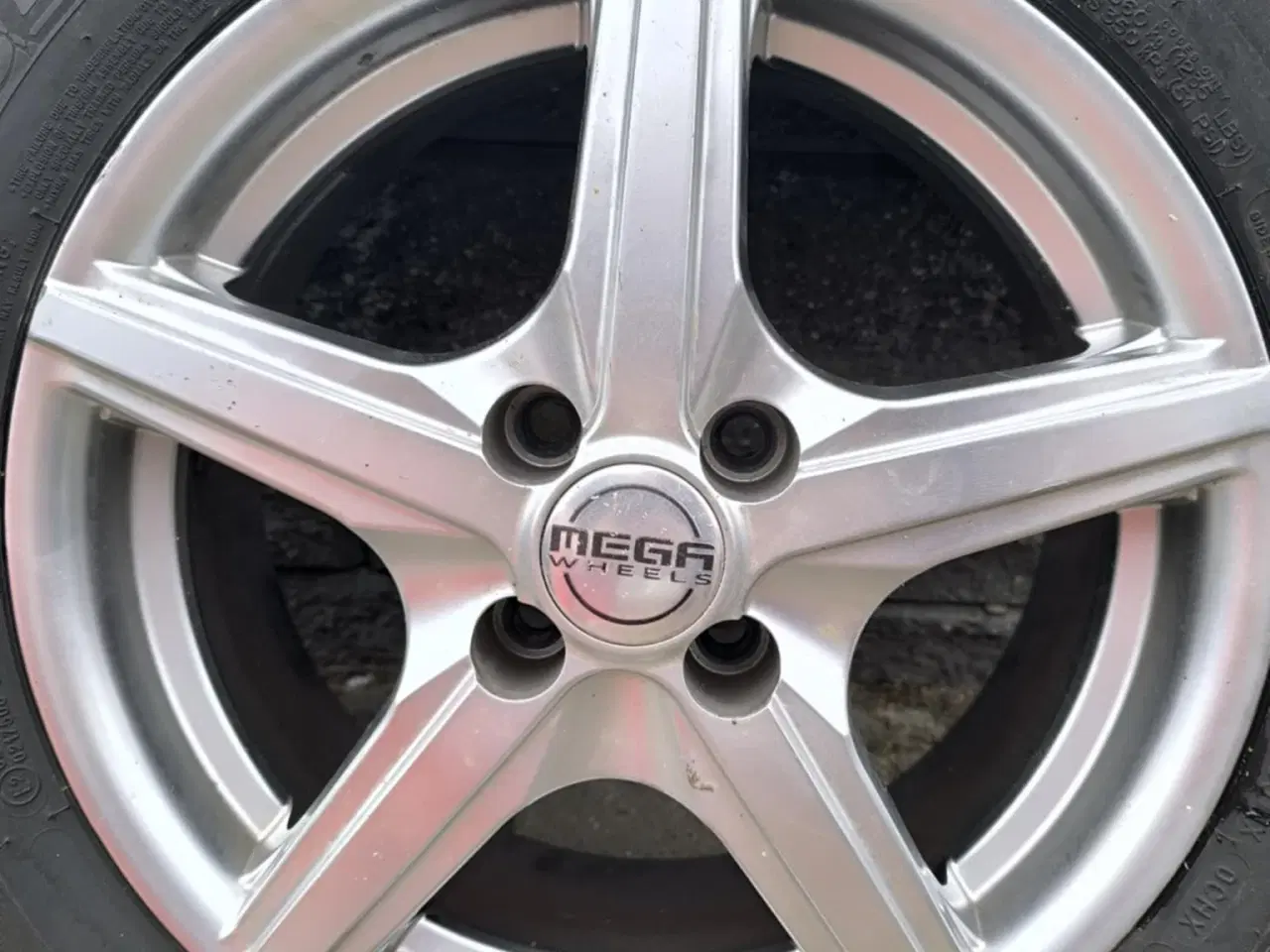Billede 4 - Alufælge 4x100 Michelin 185/65-15
