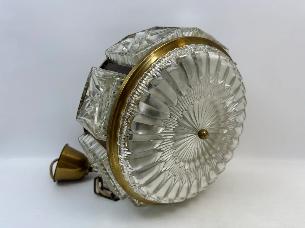 Billede 8 - Carl Fagerlund, Pendel - messing (Orrefors) 