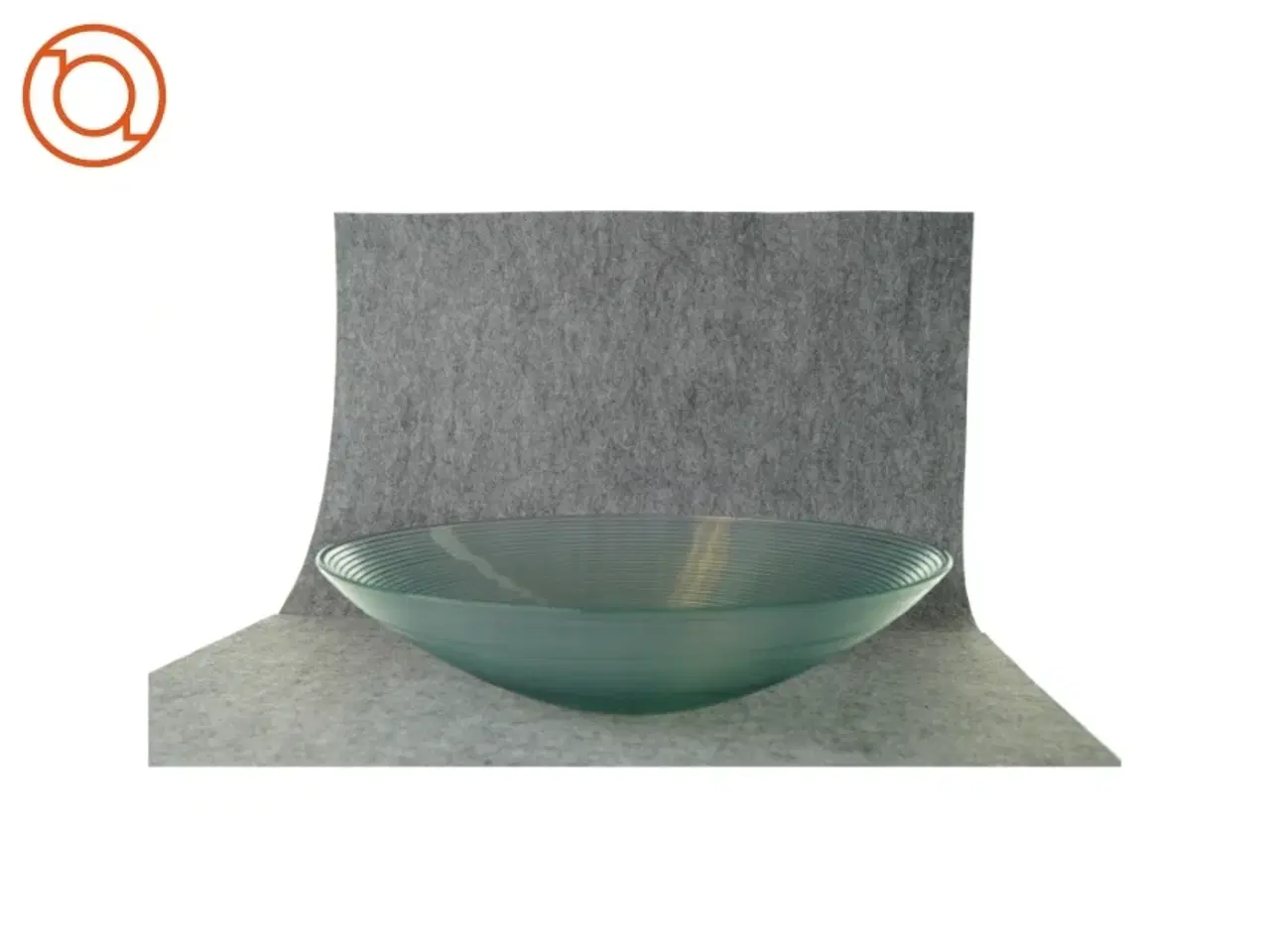 Billede 1 - Flot Glasfad til dekoration