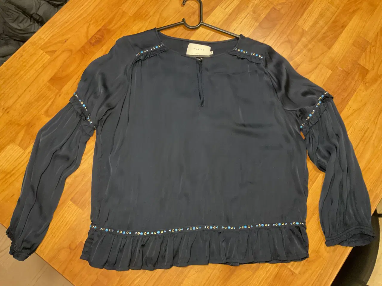 Billede 1 - Munthe bluse blå størrelse L