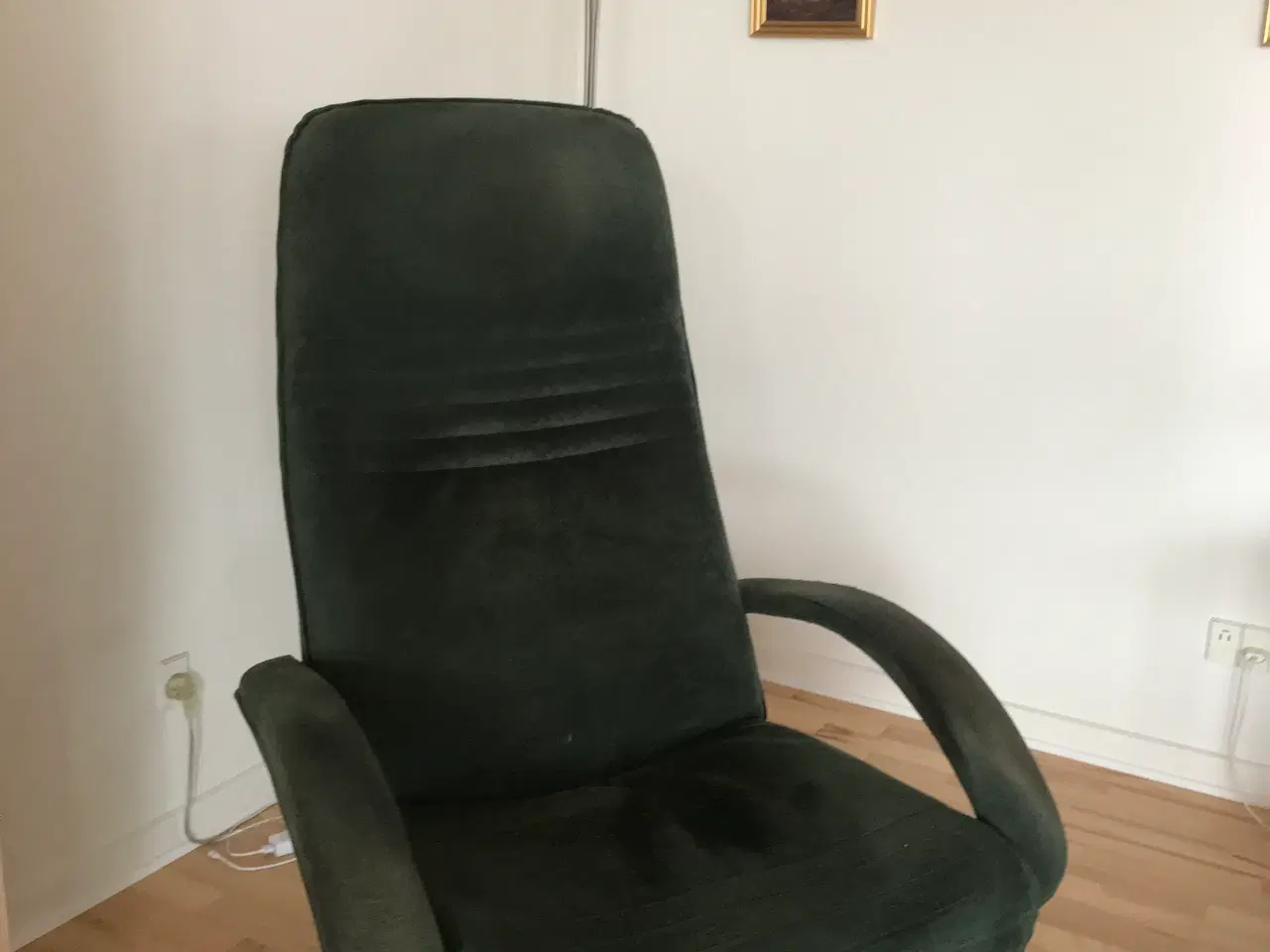 Billede 1 - 2 stk. Komfortable lænestole-drejestole-nedsat  