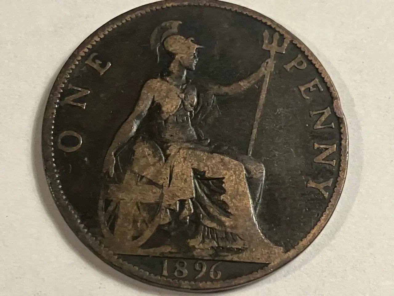 Billede 1 - One Penny 1896 England