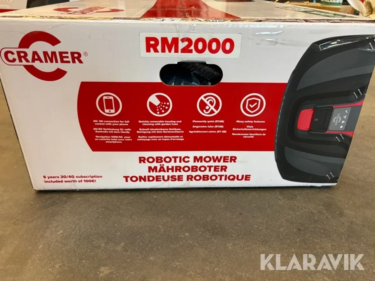 Billede 5 - Robot plæneklipper Cramer RM2000