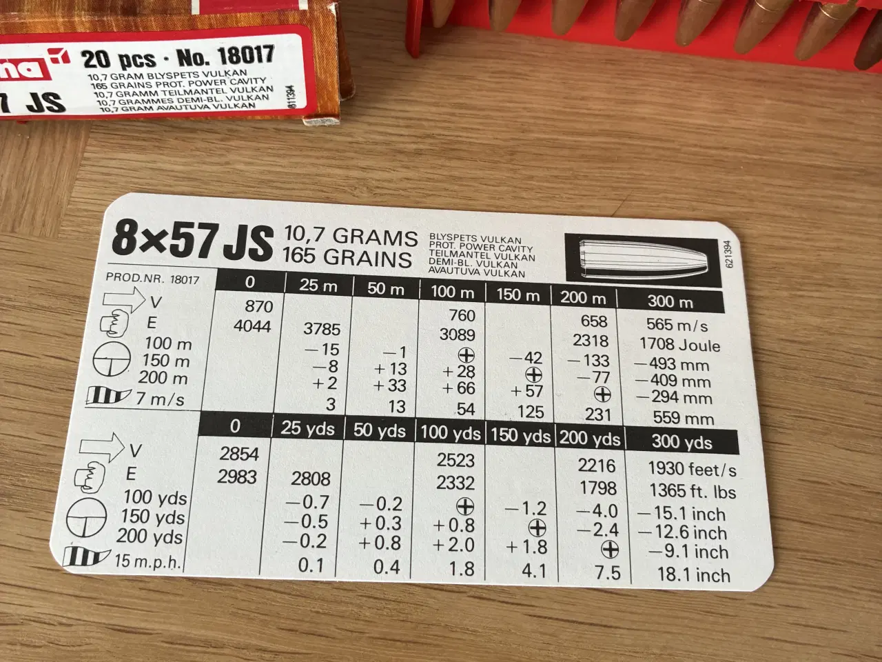 Billede 3 - 8x57 JS Jagt ammunition