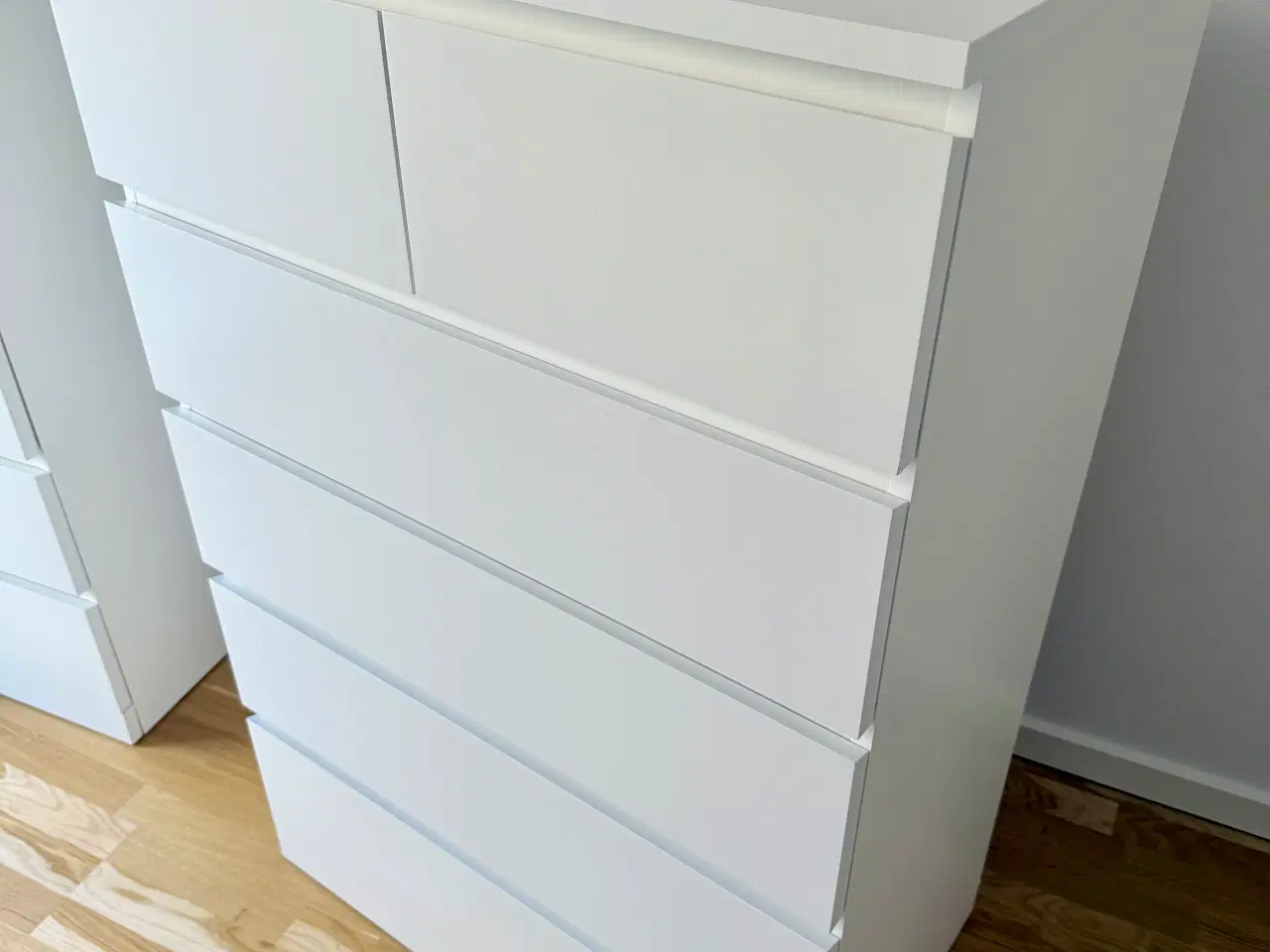 Billede 1 - IKEA Malm kommode - 6 skuffer  - 80x123x43cm - per