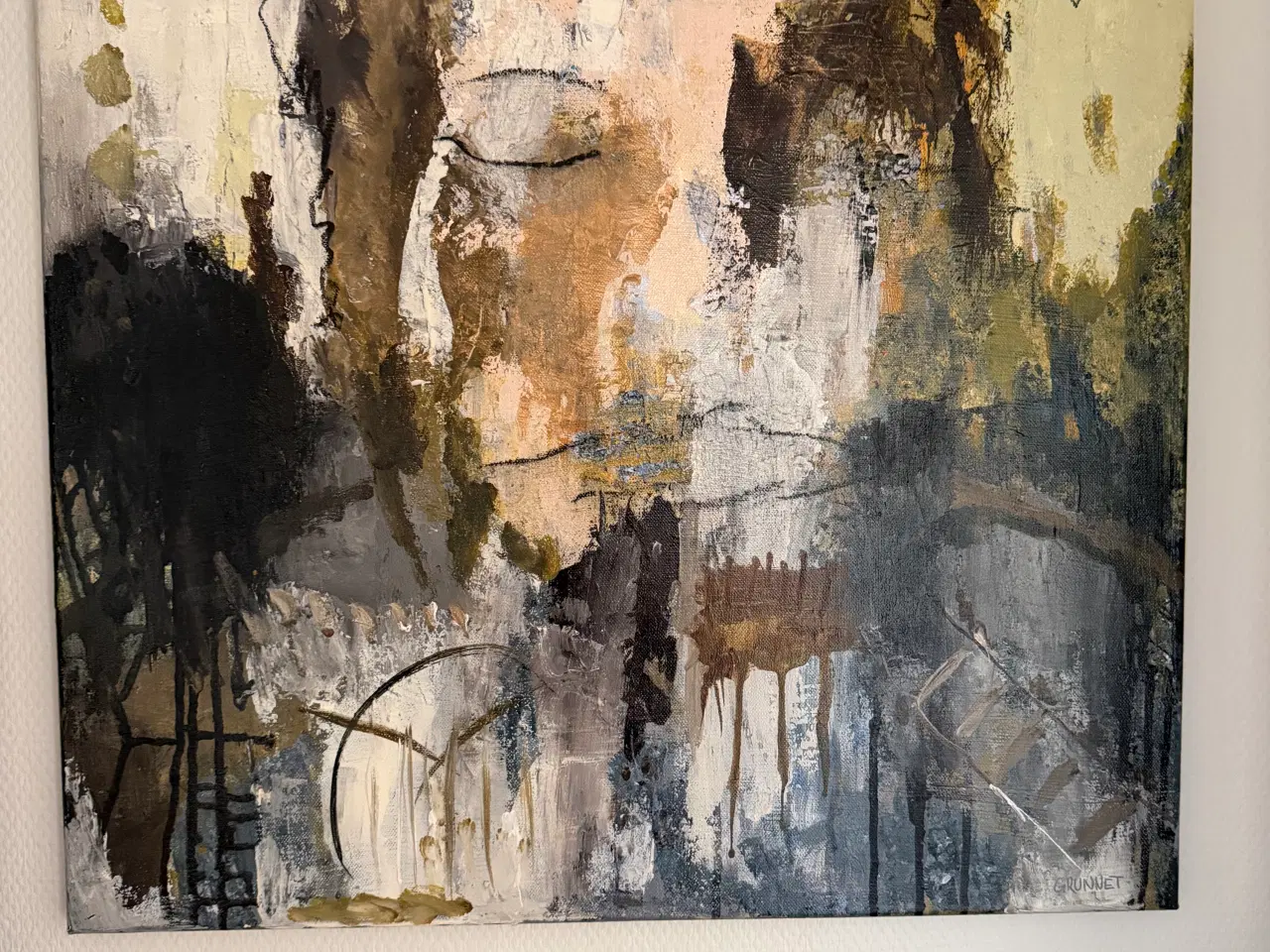 Billede 4 - Akrylmaleri af Grunnet