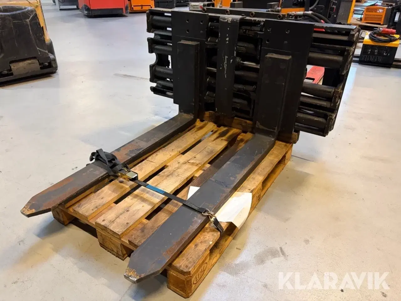 Billede 1 - Klemme og rotator