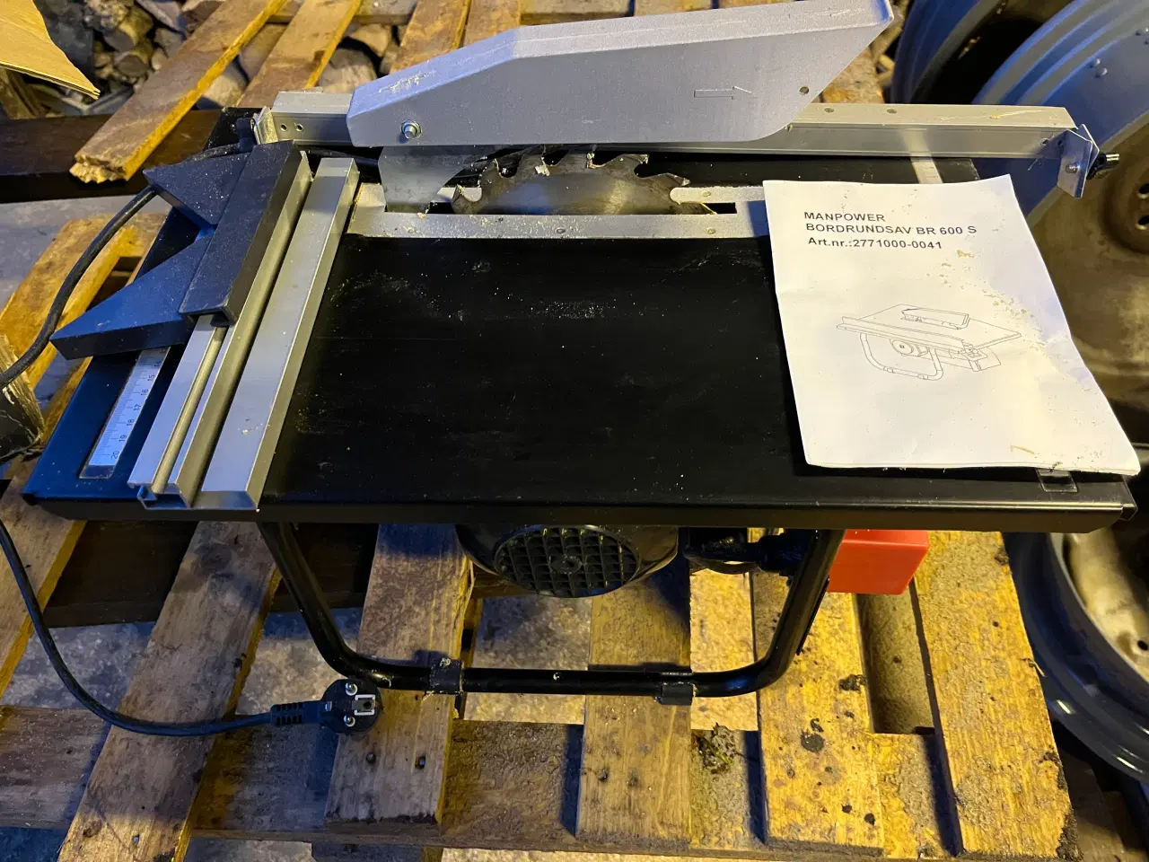 Billede 5 - Bordrundsav 600 watt 2800 omdr/min