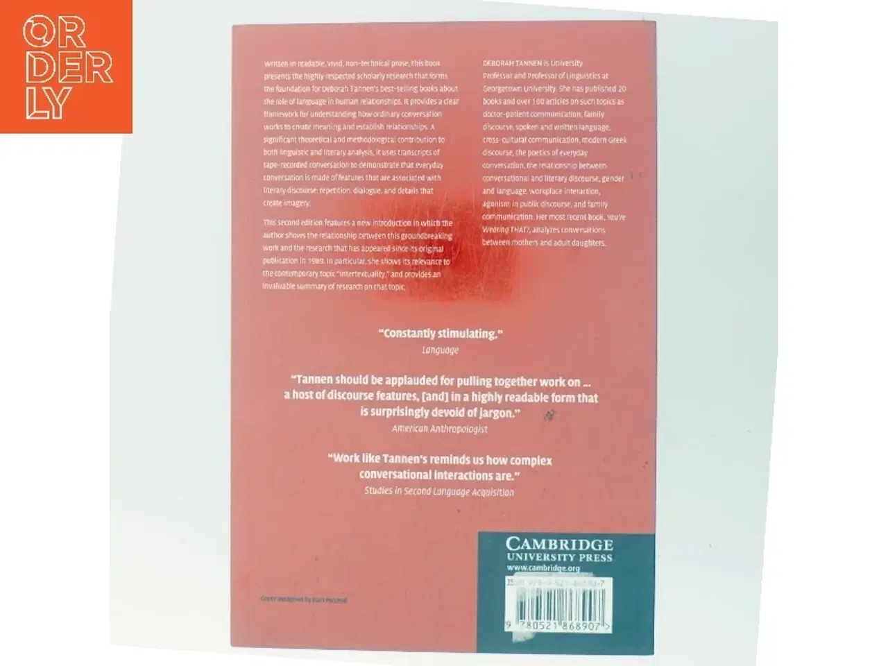 Billede 3 - Talking Voices af Deborah Tannen (Bog)