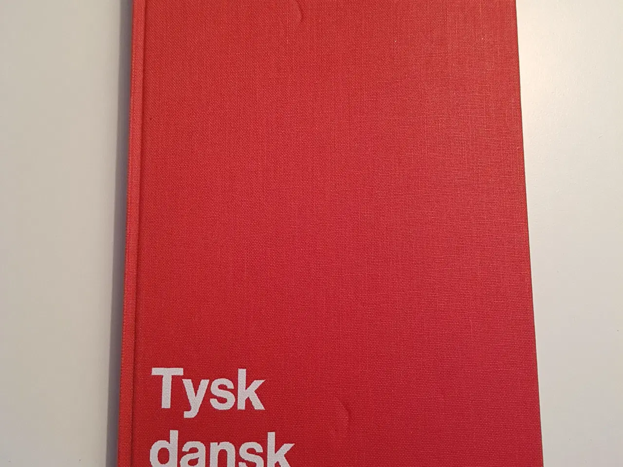 Billede 1 - Gyldendals røde tysk/dansk ordbog