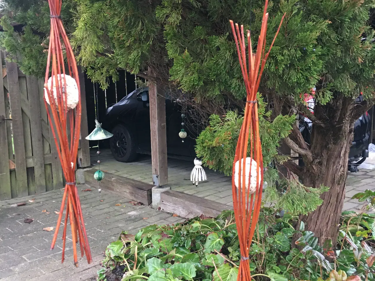 Billede 3 - Keramik fugleophæng m mejsekugle