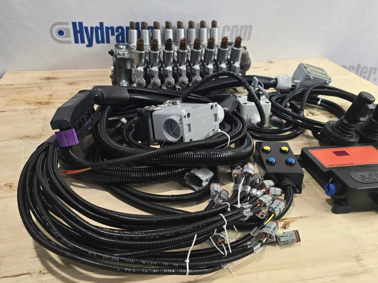 Billede 3 - Walvoil DPX 100 Forest Crane 8 Functions