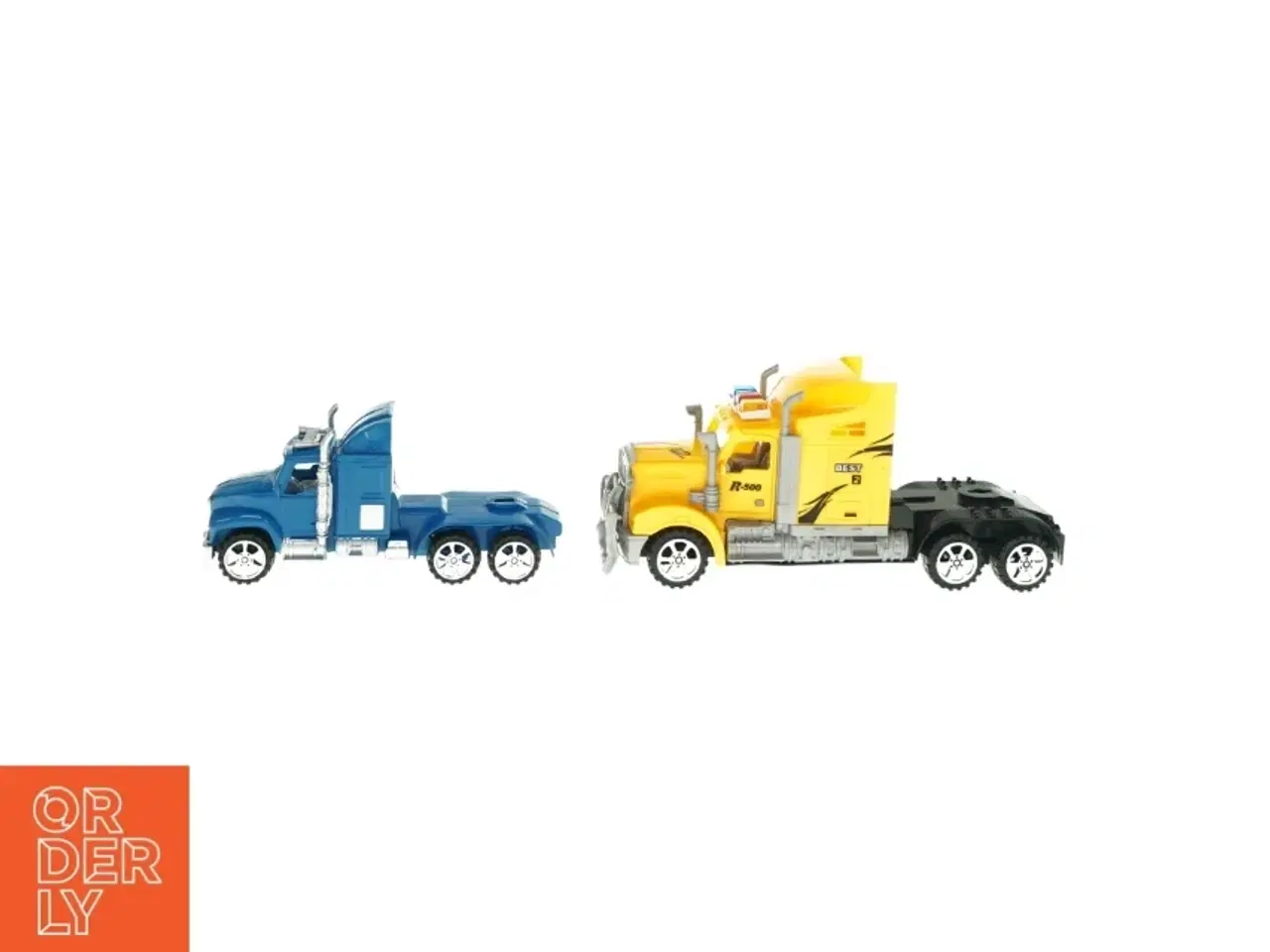 Billede 1 - Legetøjs lastbiler (2 styks)