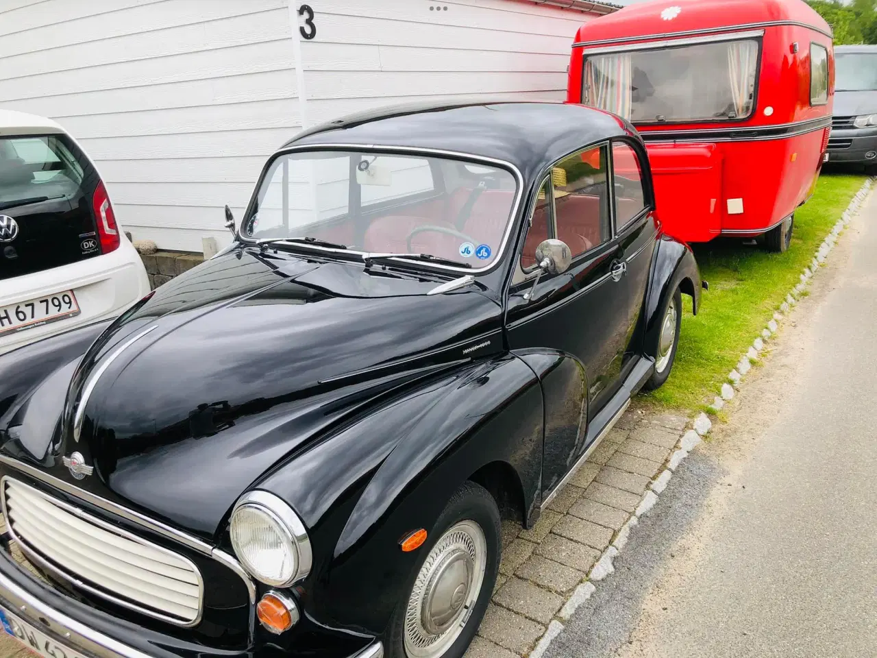 Billede 1 - Veteran bil med campingvogn