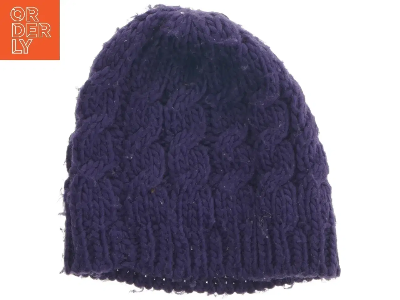 Billede 1 - Strikket hue (str. 20x20 cm)