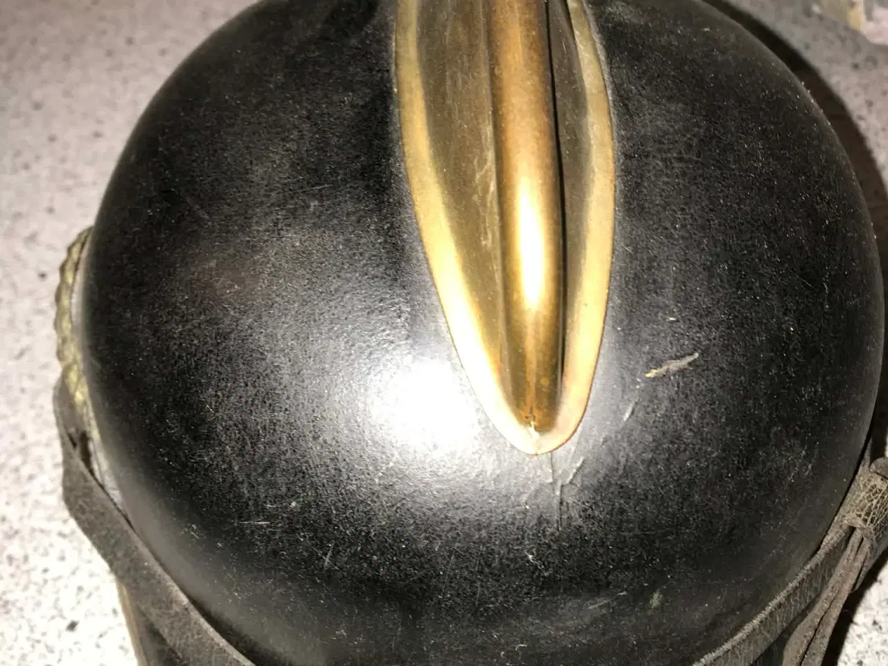 Billede 5 - Gamle brandhjelme fra ca. 1920