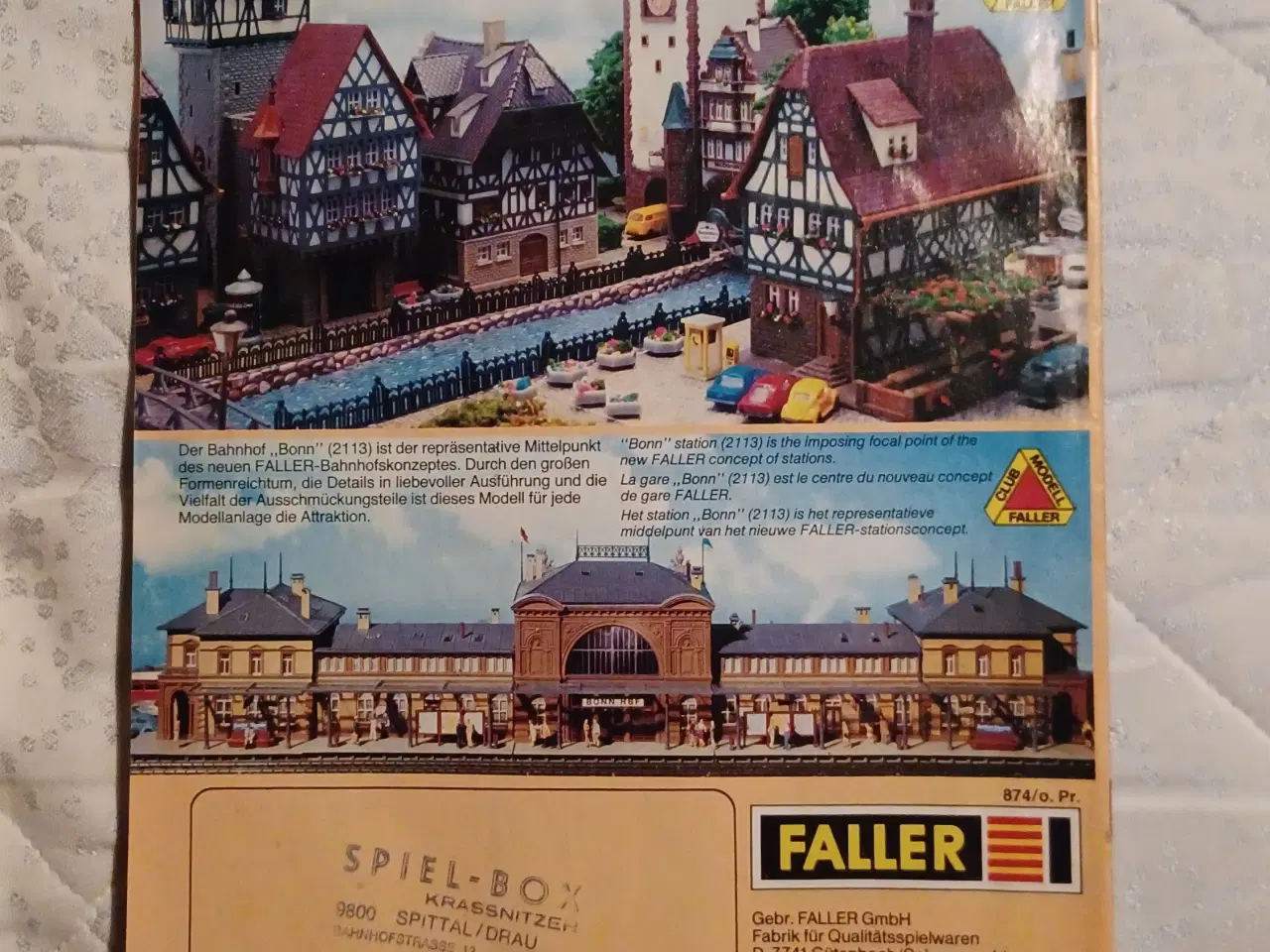 Billede 1 - Faller brochure fra 1984