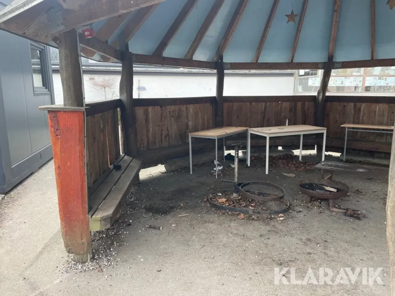 Billede 10 - Bål hytte