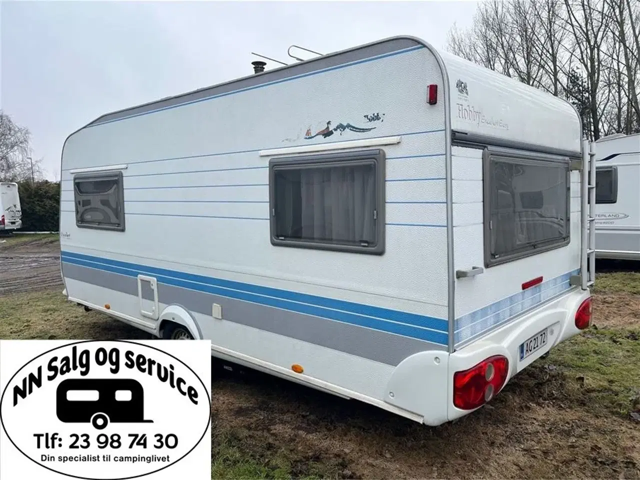 Billede 2 - 2002 - Hobby 495   Super fin campingvogn