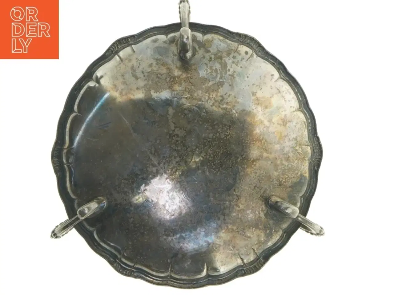 Billede 5 - Sølvfad (str. 26 x 6 cm tak)