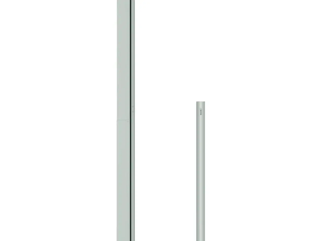 Billede 4 - Sammenrullelig sidemarkise til terrassen 180x500 cm sort