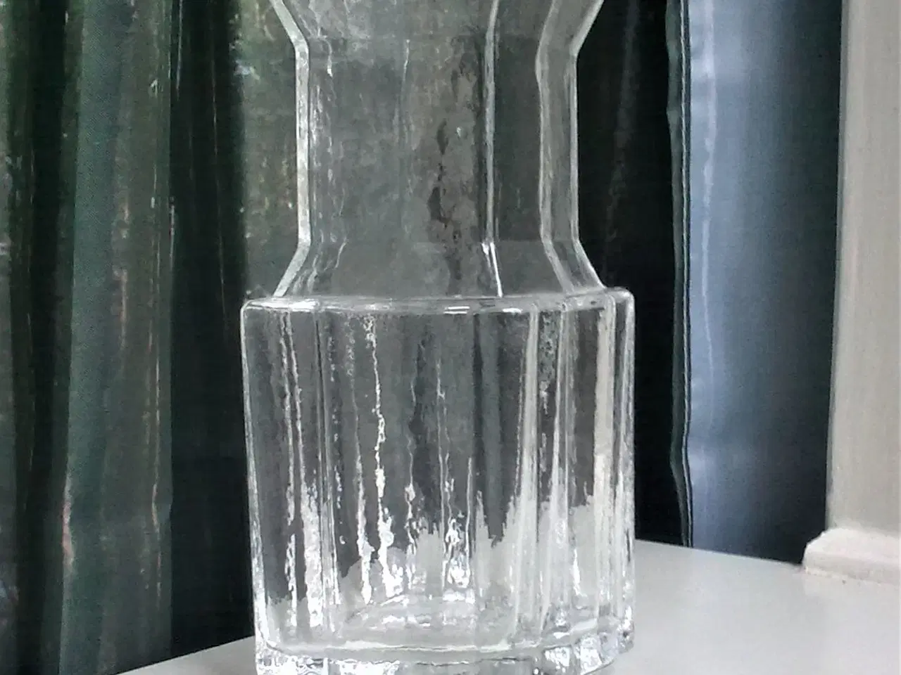 Billede 1 - Is glas skulptur RETRO grenvase NY formgivning