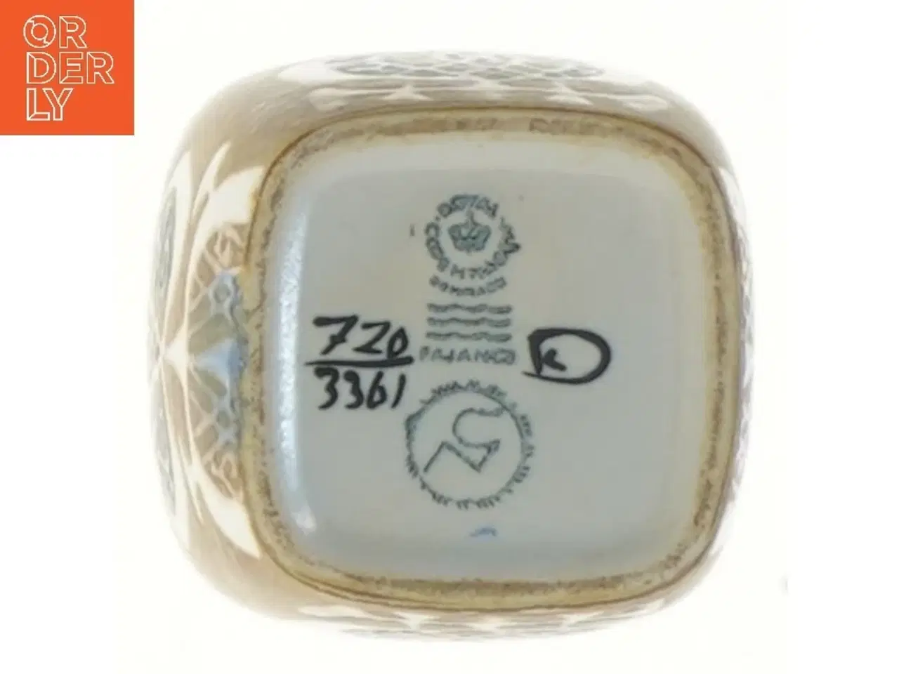 Billede 2 - Keramisk vase med abstrakt design, 720 3361 (str. 11 cm) fra Royal Copenhagen