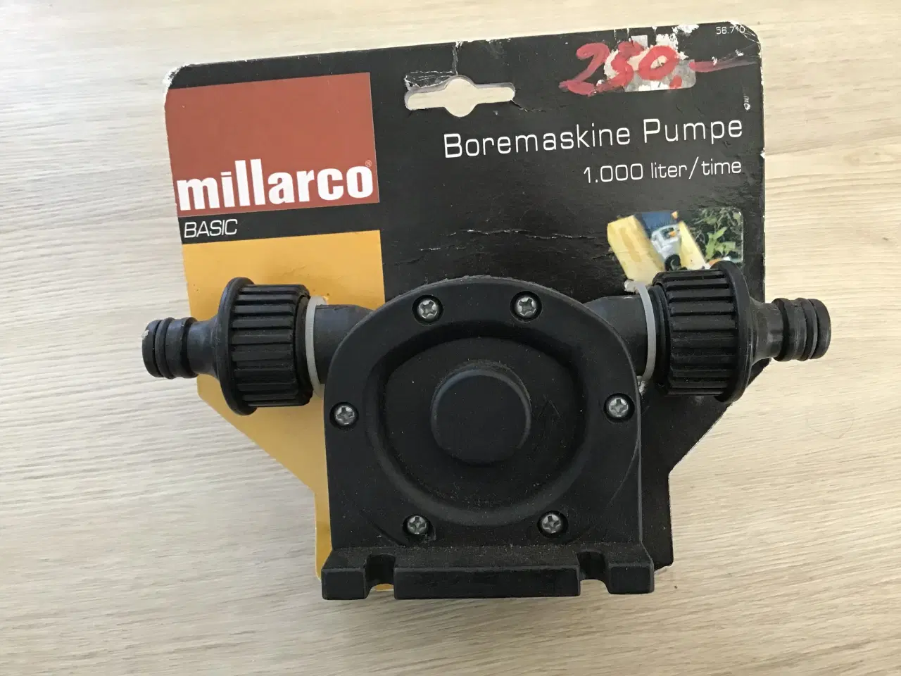 Billede 1 - Vandpumpe til boremaskine millarco ny