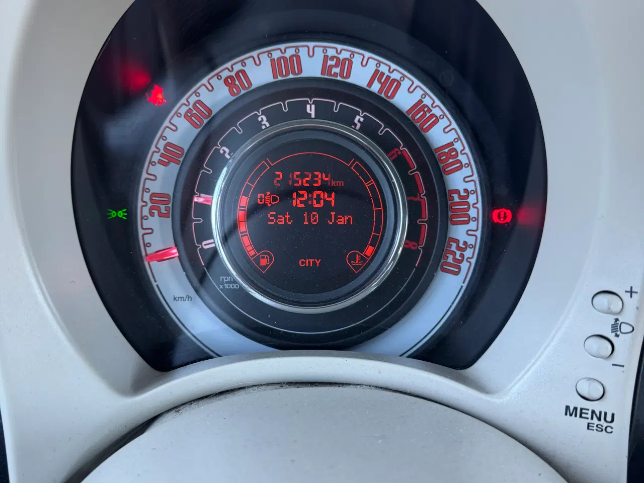 Billede 5 - Fiat 500 lounge 1.2, økonomisk og charmerende bybi