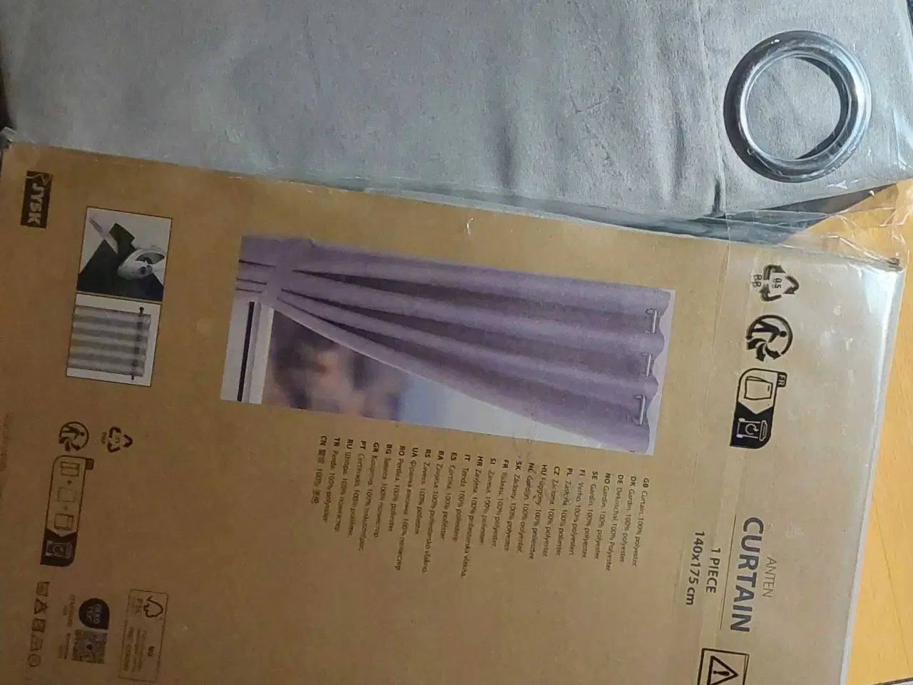 Billede 2 - 2 nye gardiner 