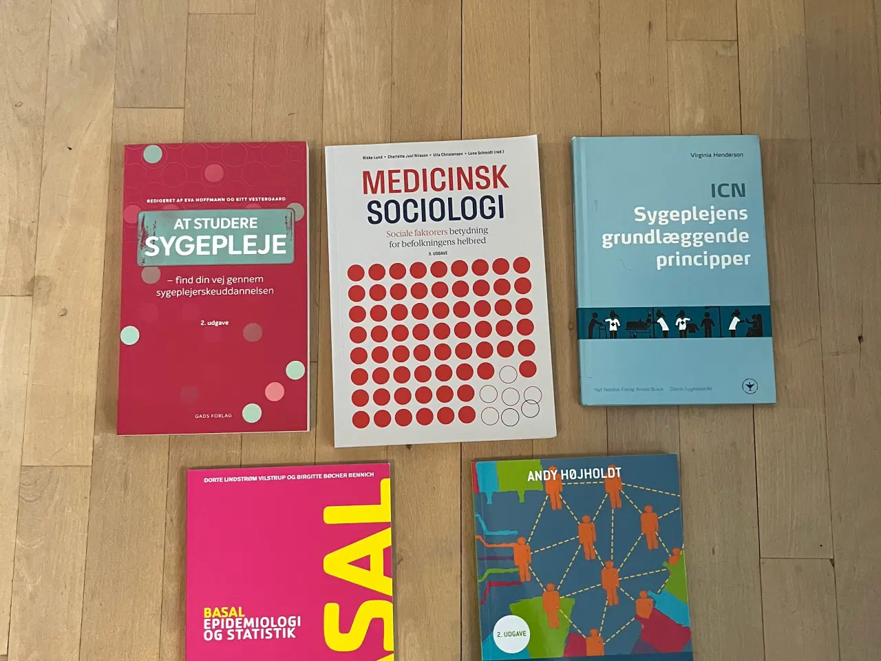 Billede 5 - Diverse studiebøger til sygeplejerskestudiet