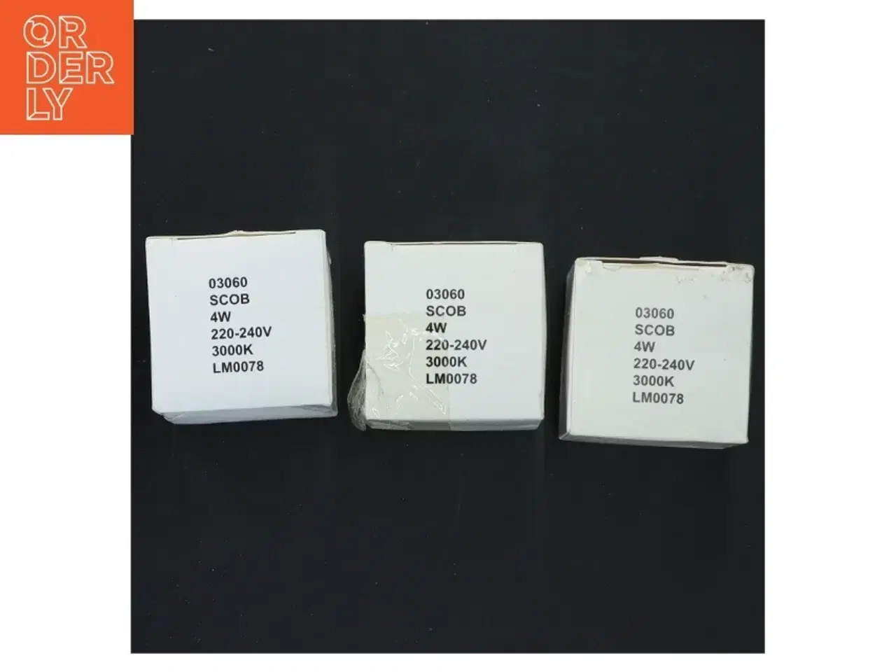 Billede 4 - Tre pærer SCob 4W GU10