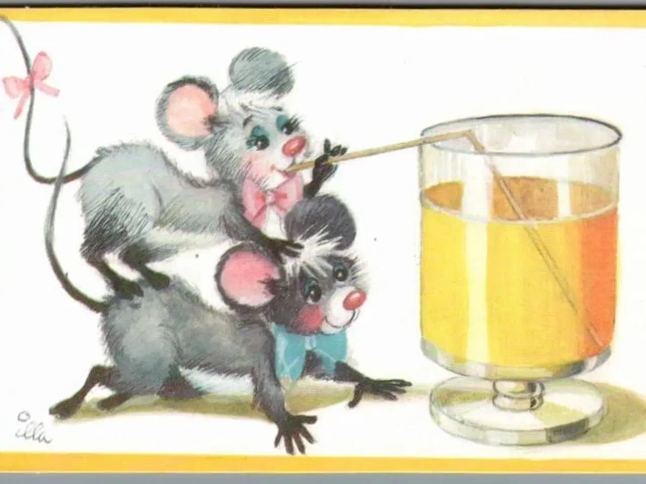 Billede 1 - Illa - Invitationskort - Stender 111 005 177 - Ubrugt