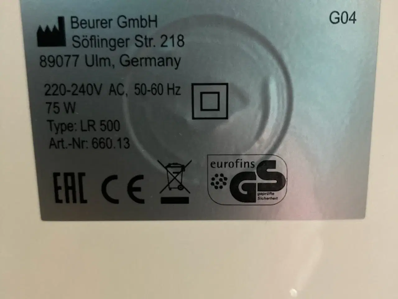 Billede 2 - Beurer luftrenser incl WiFi