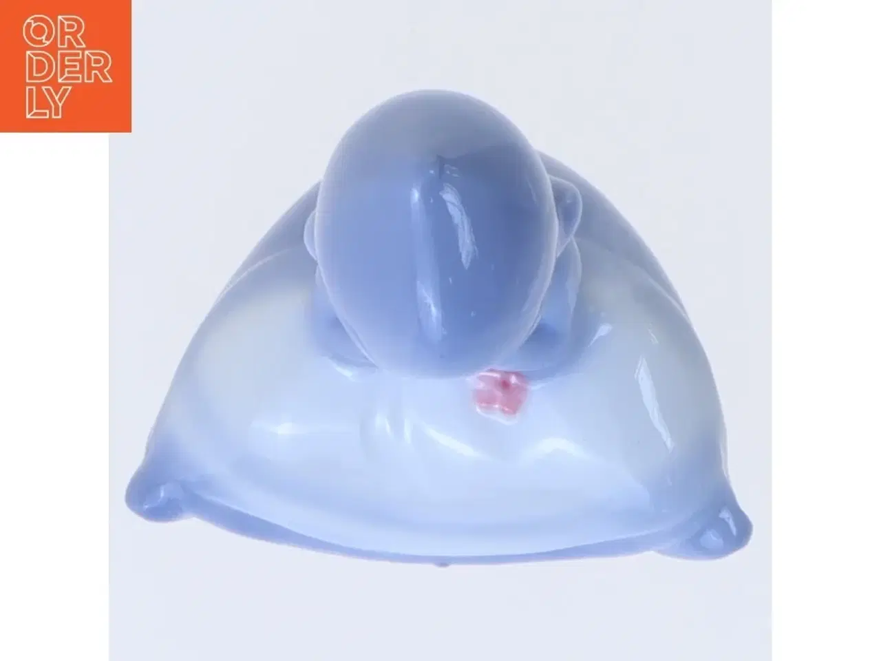 Billede 3 - Keramikfigur med bedende gestus (str. 6 cm)