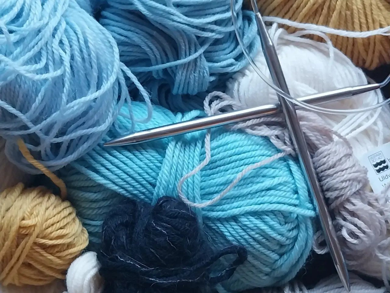 Billede 7 - Garn, Strikke 1.500g