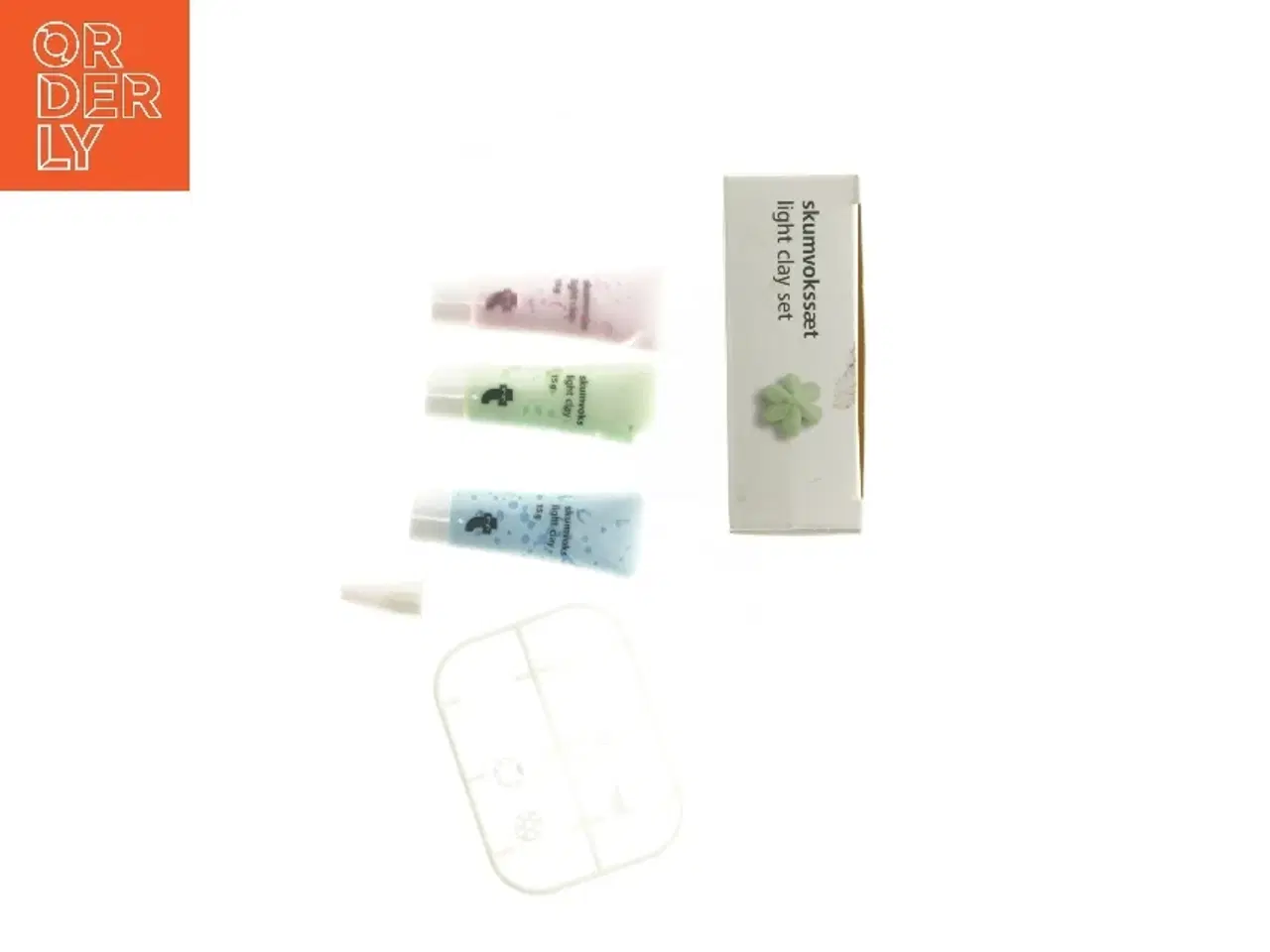 Billede 4 - Light clay set med farver og dyser fra Tiger