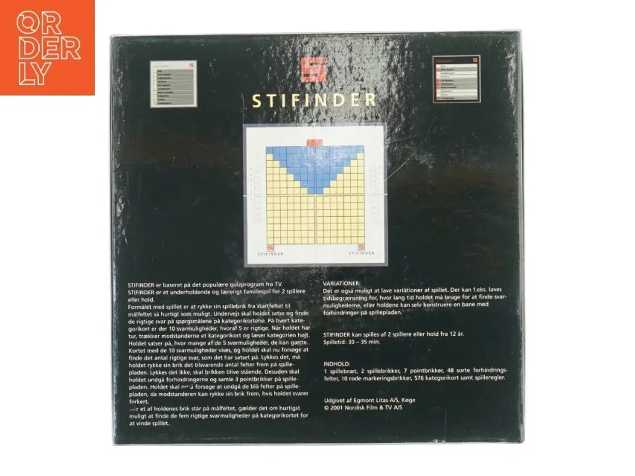 Billede 2 - Stifinder brætspil fra Egmont (str. 26. x 26 cm)
