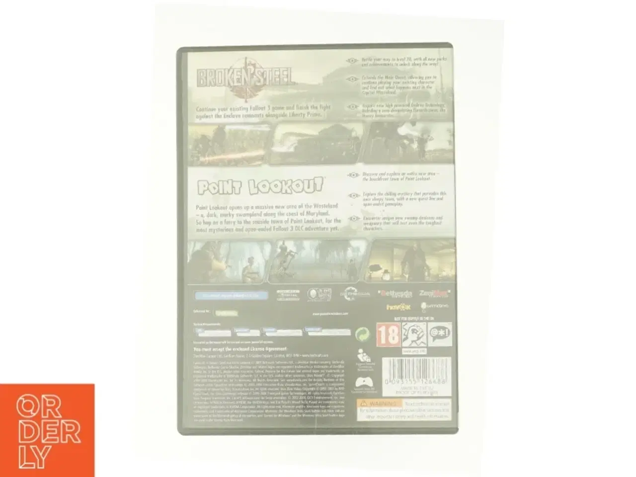 Billede 3 - Fallout 3: Game Add-on Pack - Broken Steel and Point Lookout (PC DVD) fra DVD