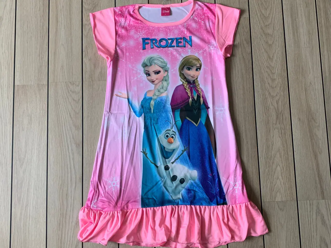 Billede 1 - Frost kjole str. 122 med Elsa og Anna fra Frost