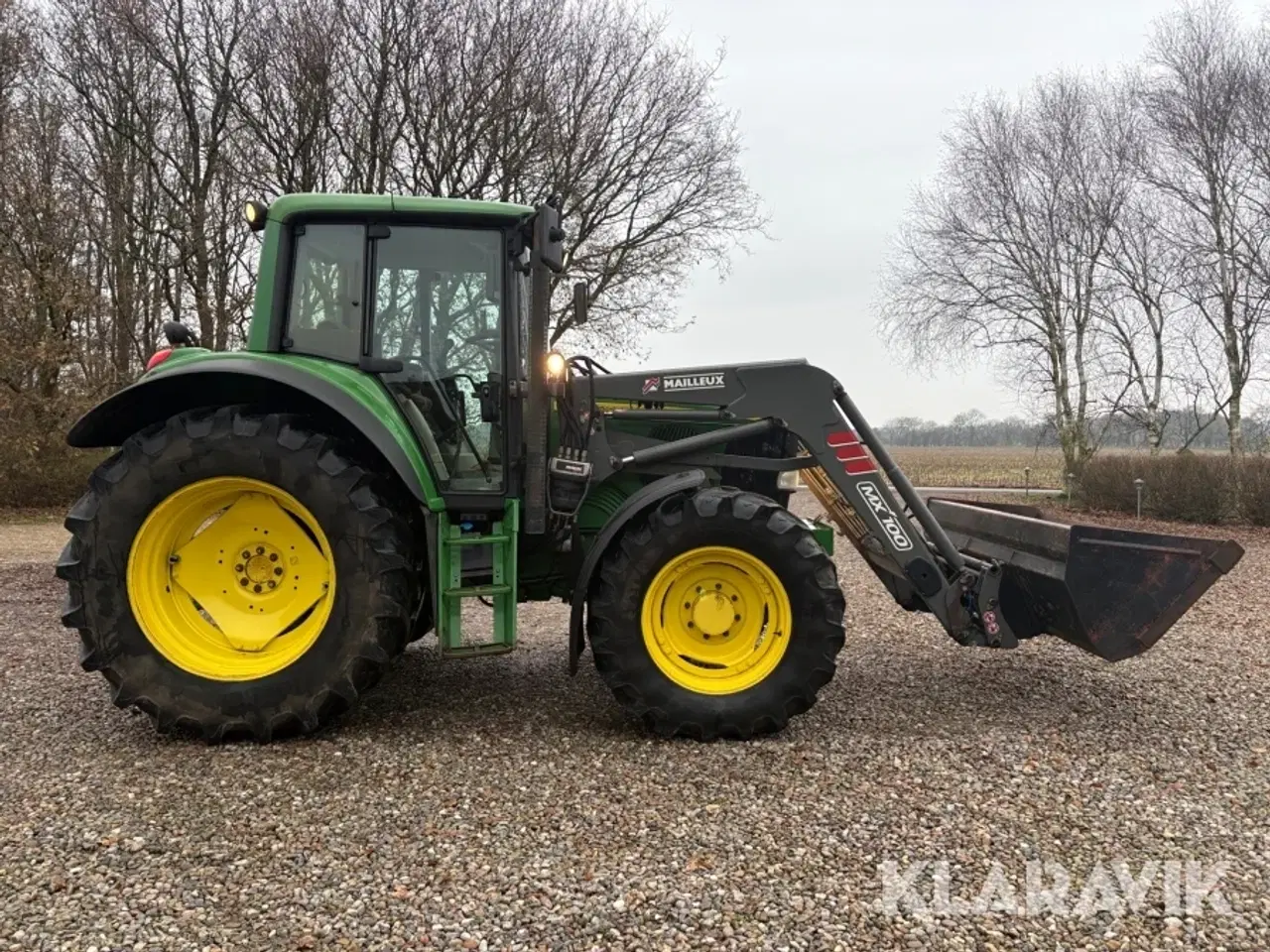Billede 4 - Traktor John Deere 6230 - Med frontlæsser
