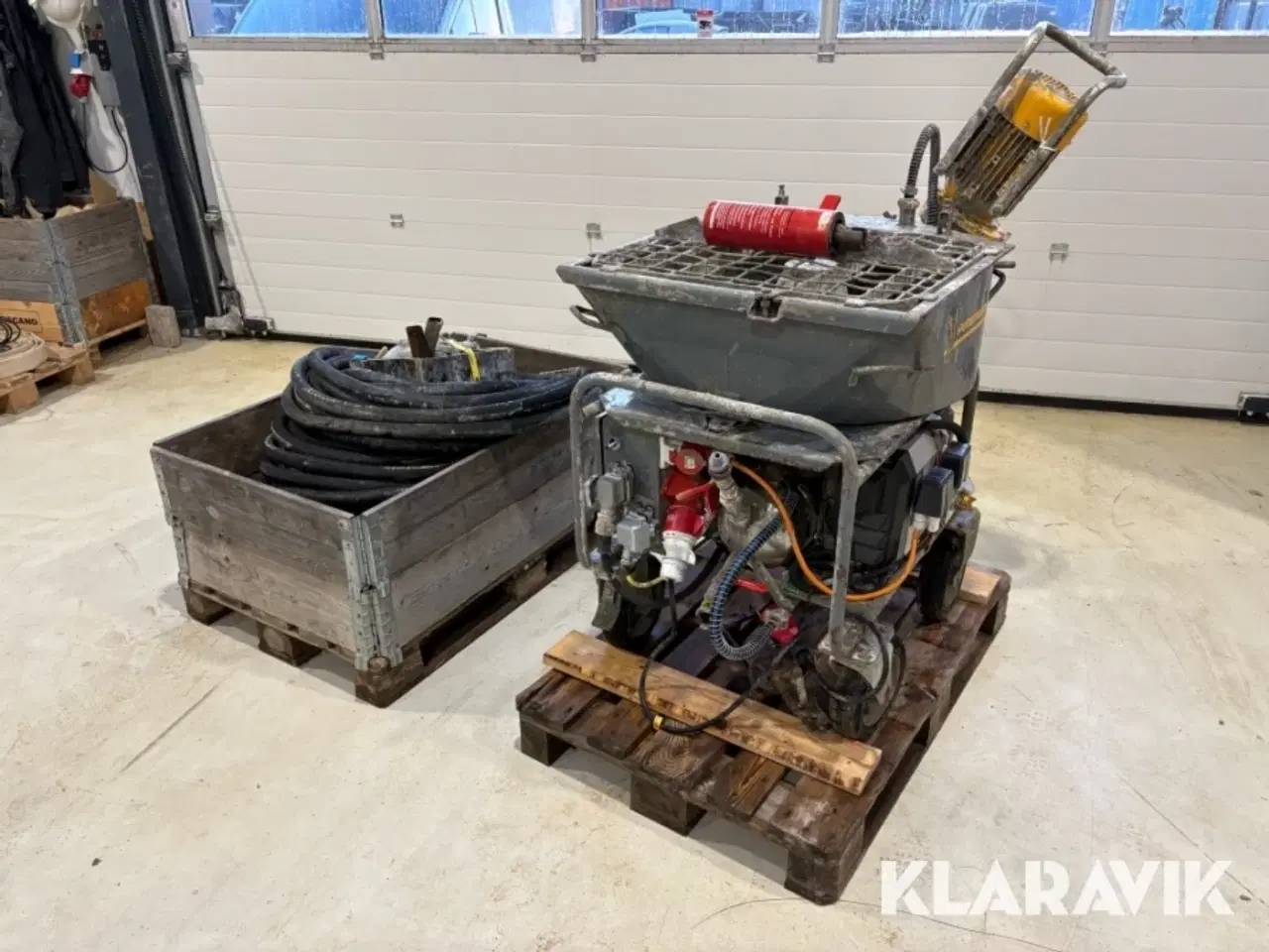 Billede 1 - Beton blandepumpe Putzmeister MP 25