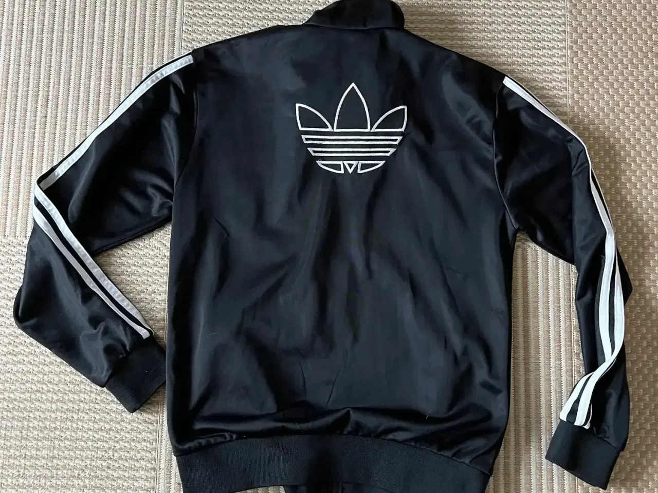Billede 2 - Adidas sort lynlås sportscardigan jakke. Str XXL