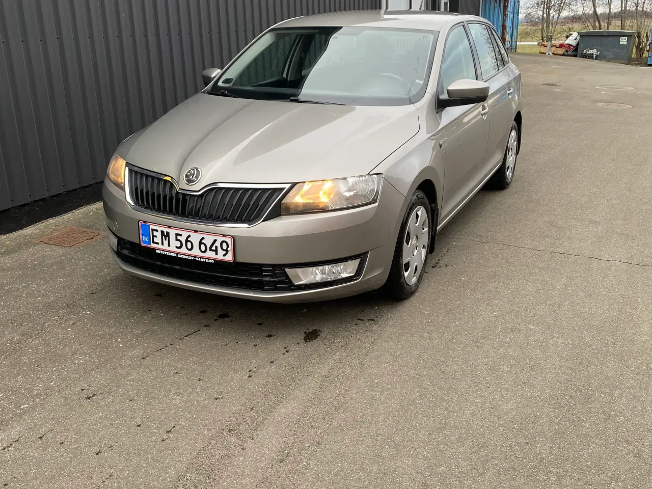 Billede 1 - Pæn og regulær Škoda rapid