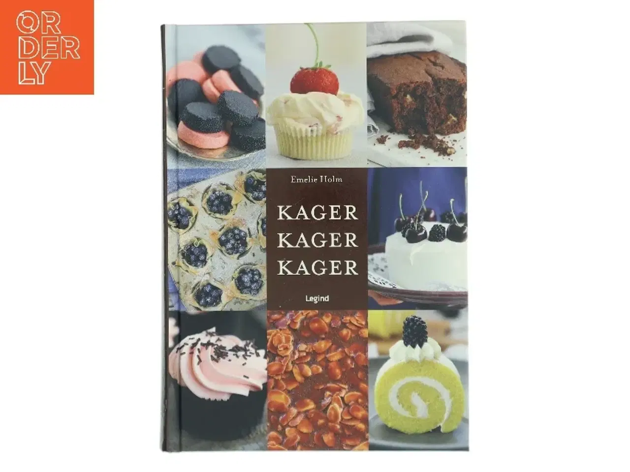 Billede 1 - Kager, kager, kager af Emelie Holm (Bog)