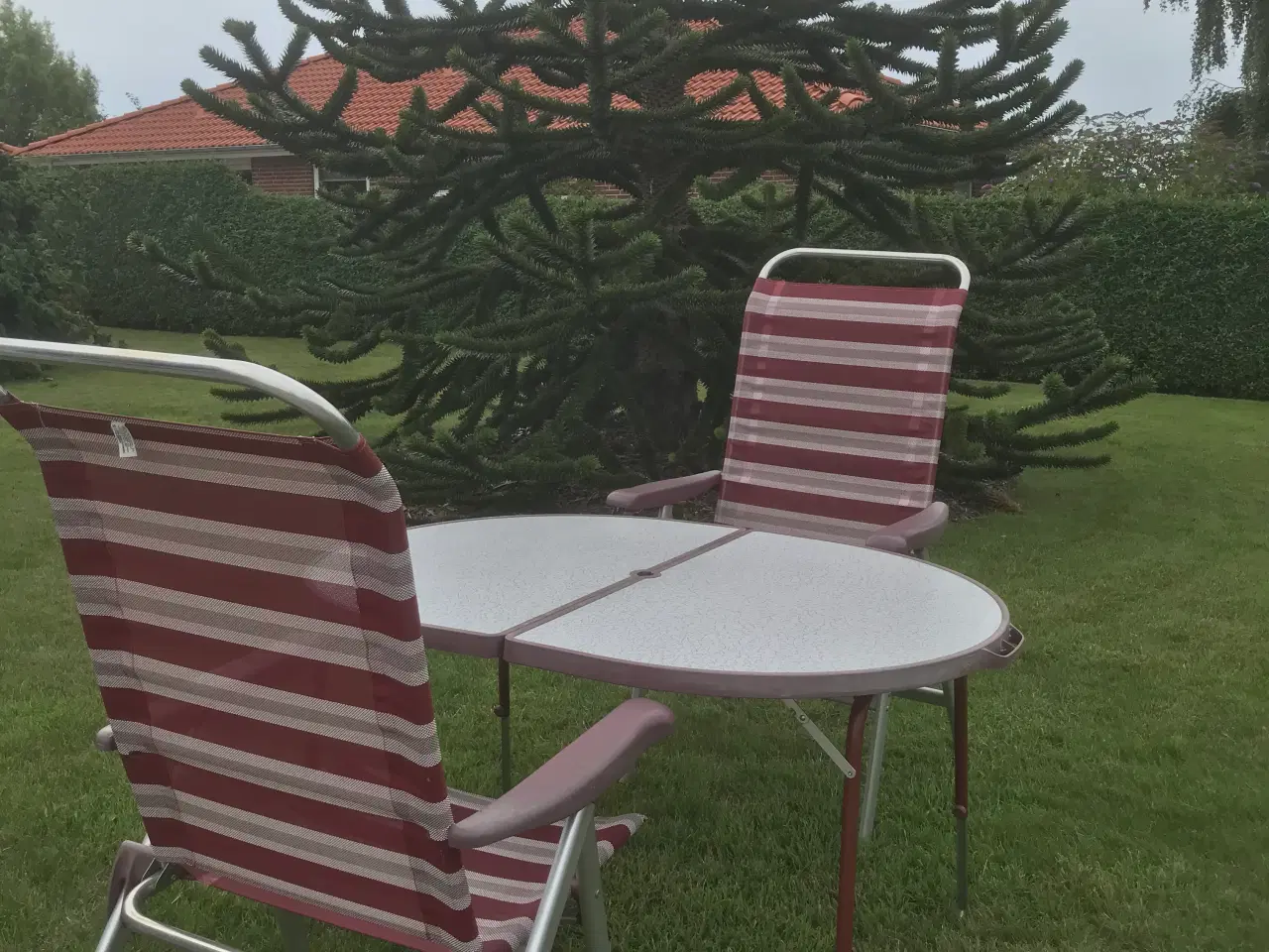 Billede 1 - Crespo campingbord med 2 stole sælges