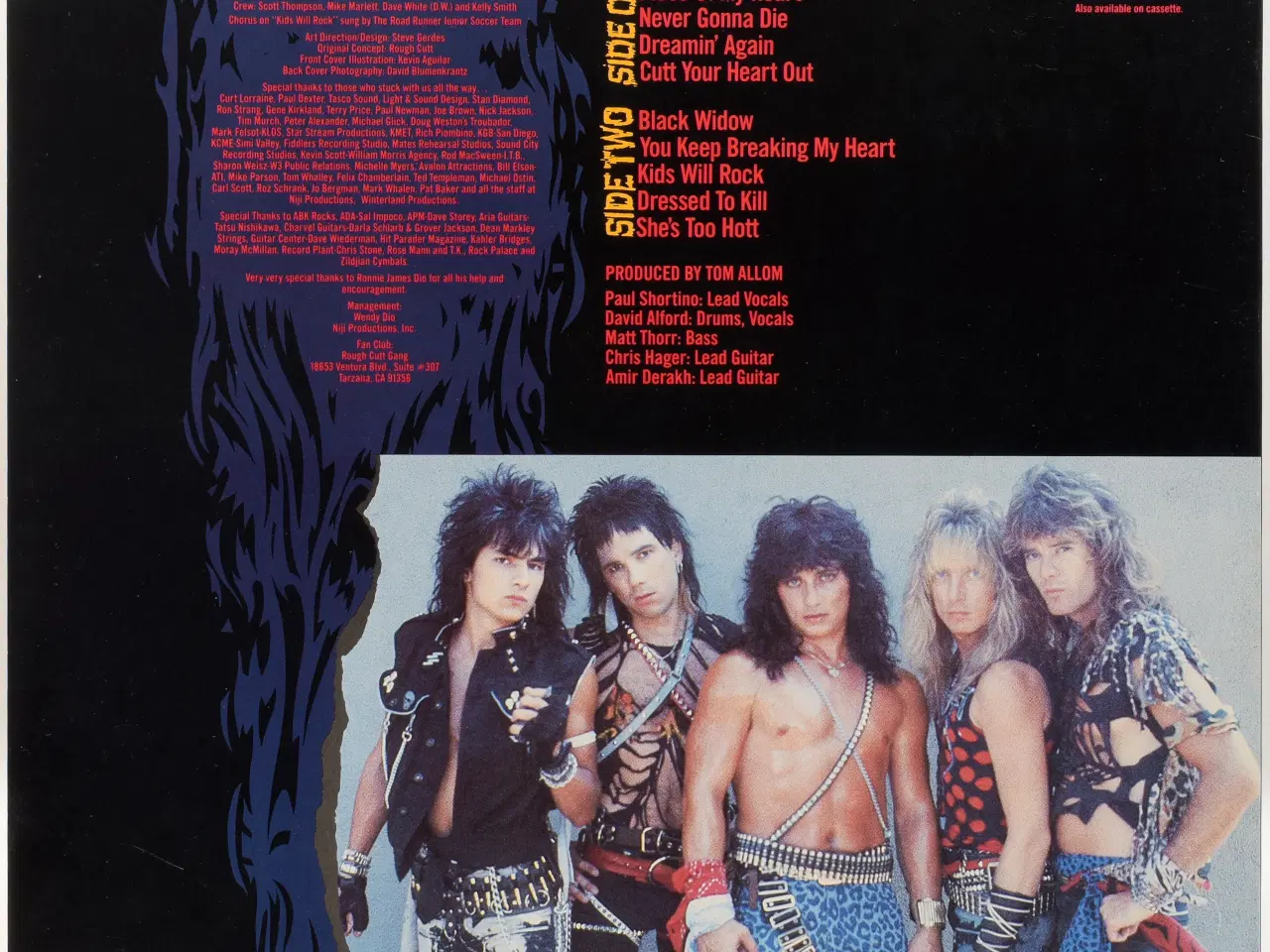 Billede 2 - Rough Cutt - Rough Cutt - JAPAN 1985 - EX/EX