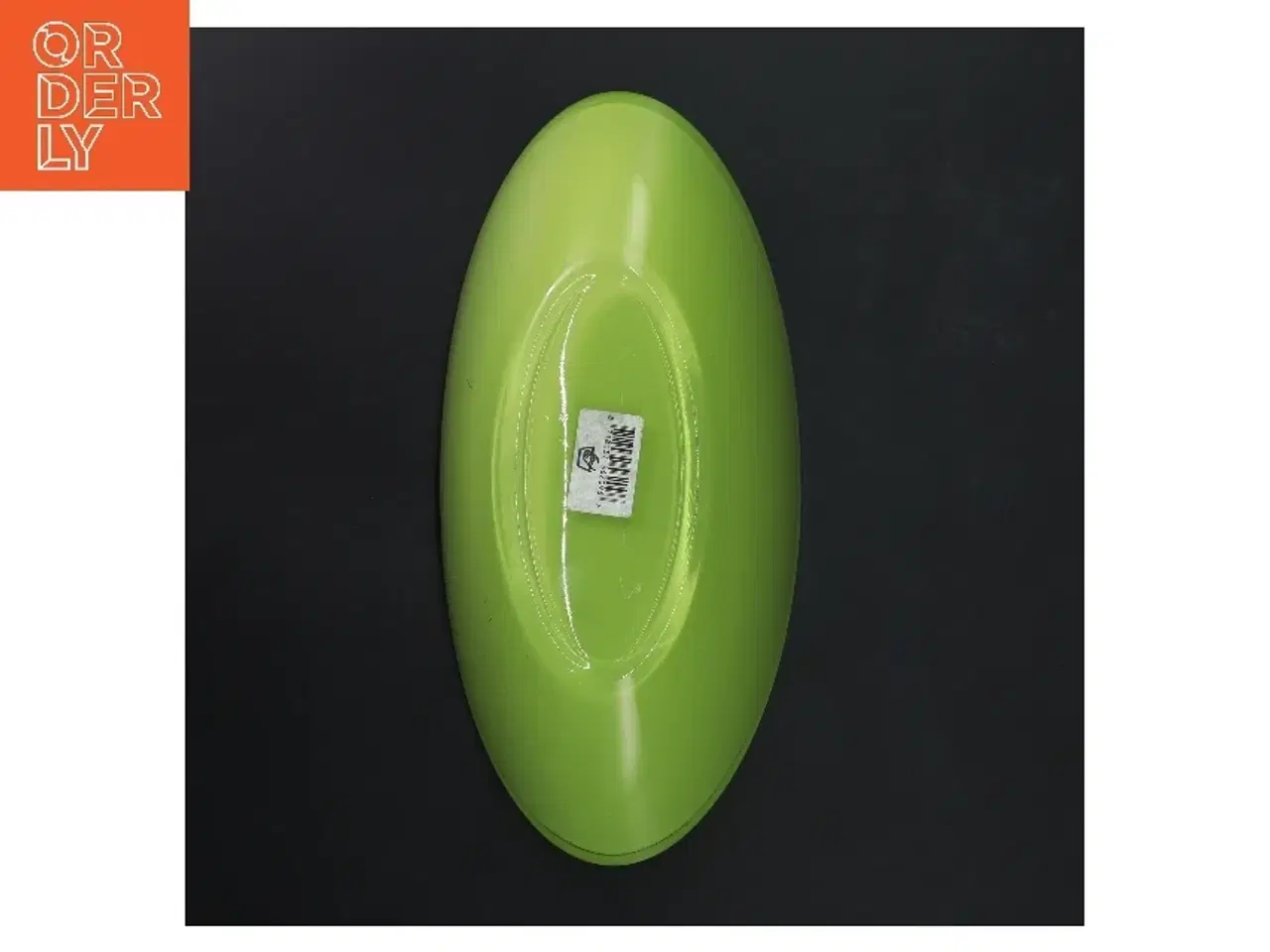 Billede 3 - Gul glasskål (str. 25,5x12 cm)