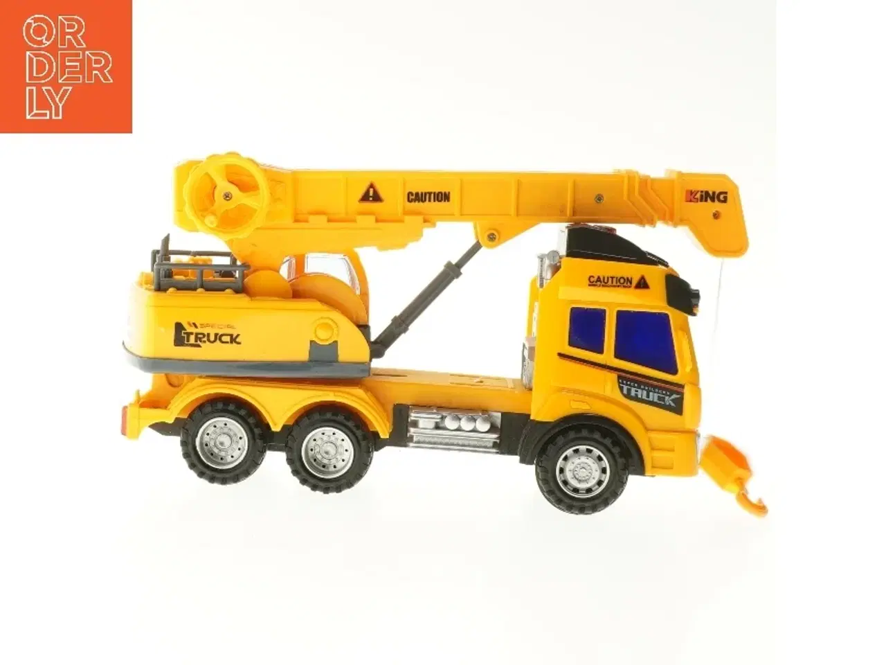 Billede 4 - Legetøj lastbil med kran (str. 30 cm)